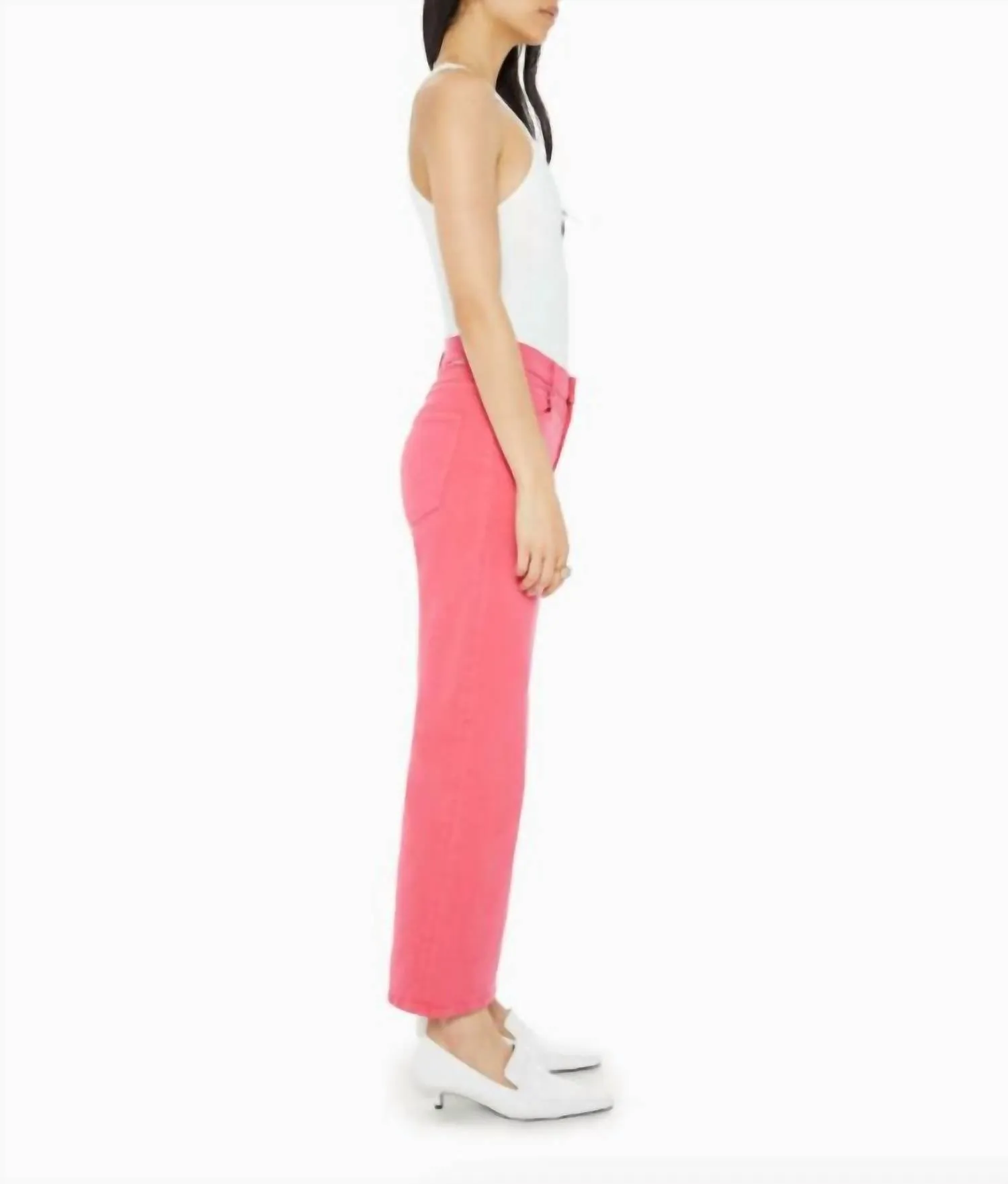 Mother - Mid Rise Maven Flood Play Date Denim Pants