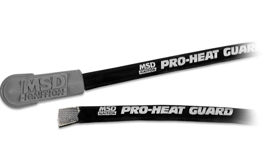 MSD Pro-Heat Guard, Hi-Temp Silicone Heat Sleeve, 25
