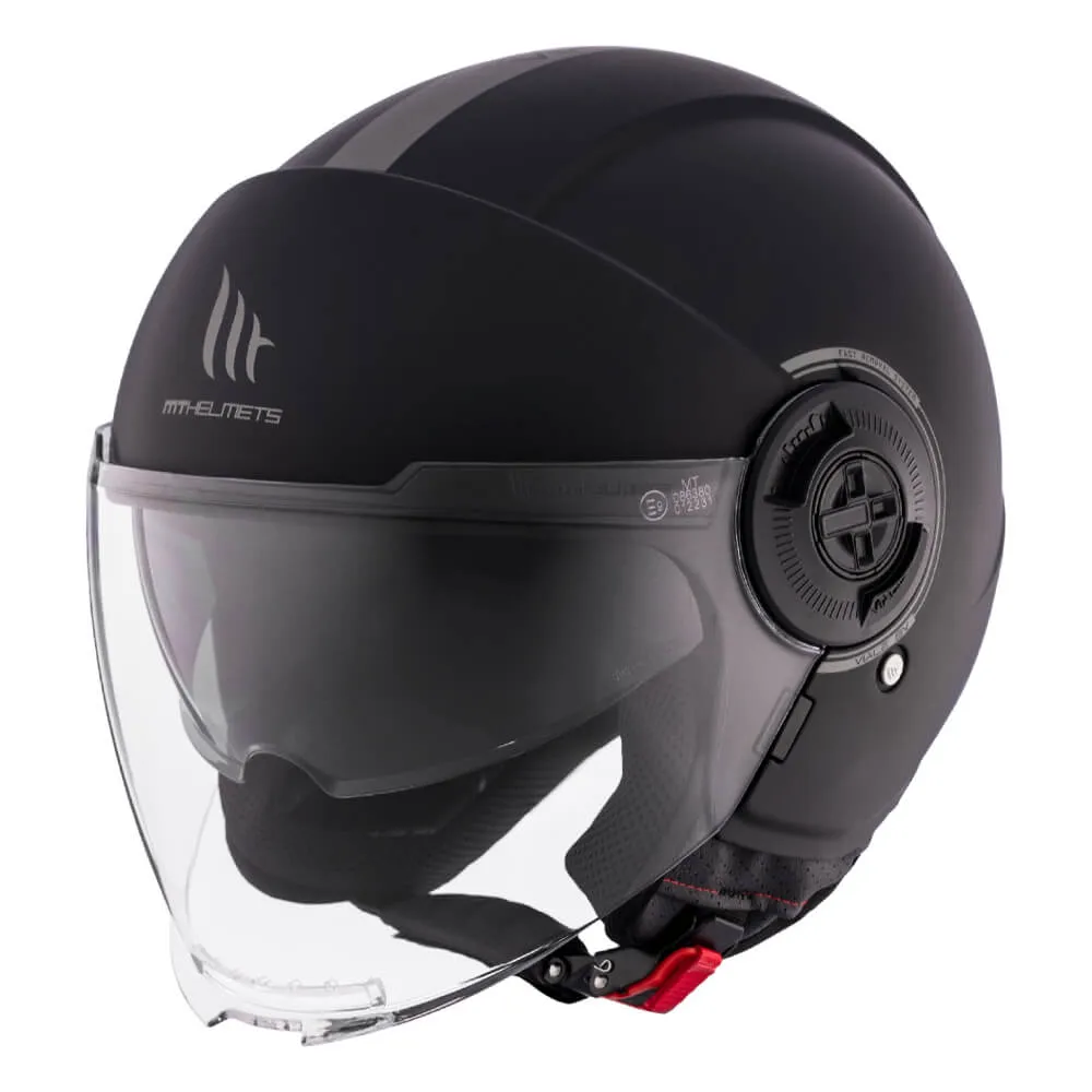 MT Viale SV S Helmet Solid A1 Matt Black