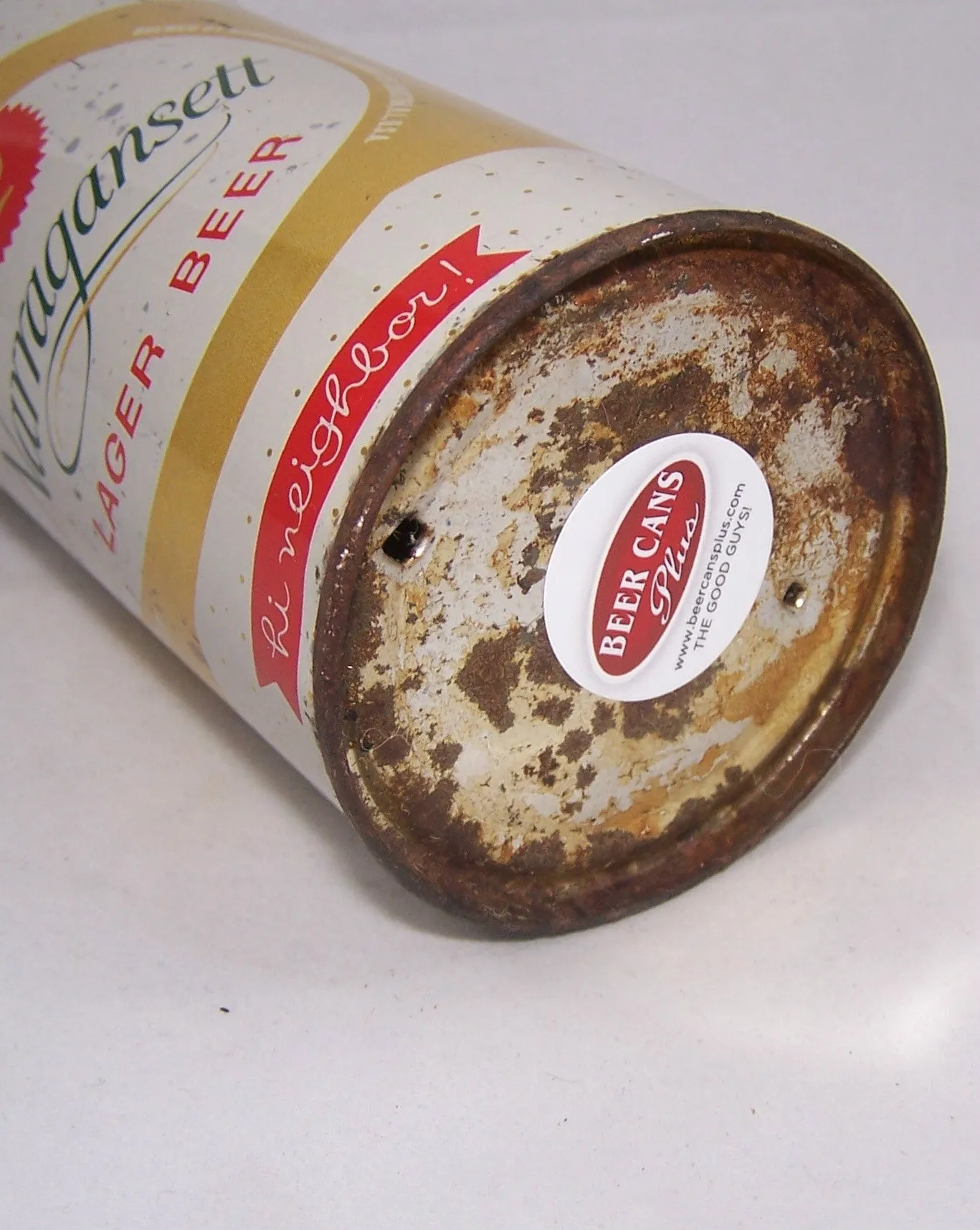 Narragansett Lager Beer "Flip Top" USBC II 95-38 , Grade 1- sold on 10/08/16