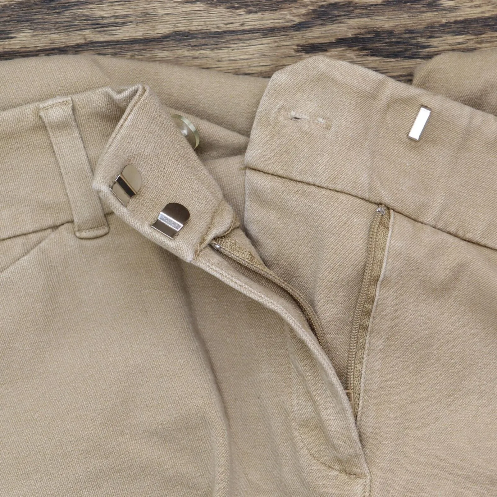 New York & Company Womens Stretch Khaki Pants 166a896295a2de Brown 8