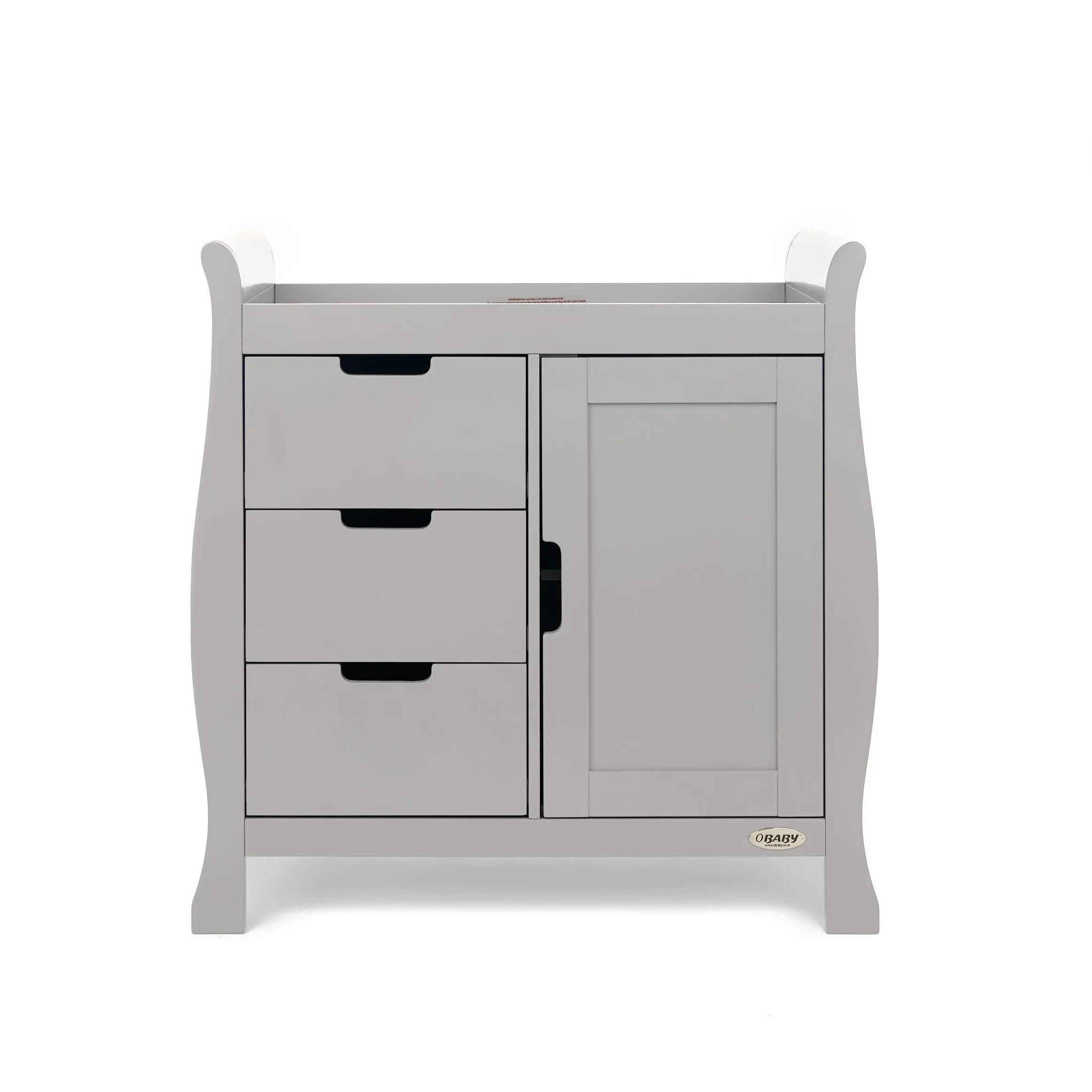 Obaby Stamford Classic 2 Piece Room Set - Warm Grey