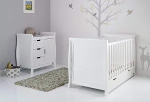 Obaby Stamford Classic 2 Piece Room Set - White