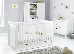 Obaby Stamford Classic 3 Piece Room Set - White