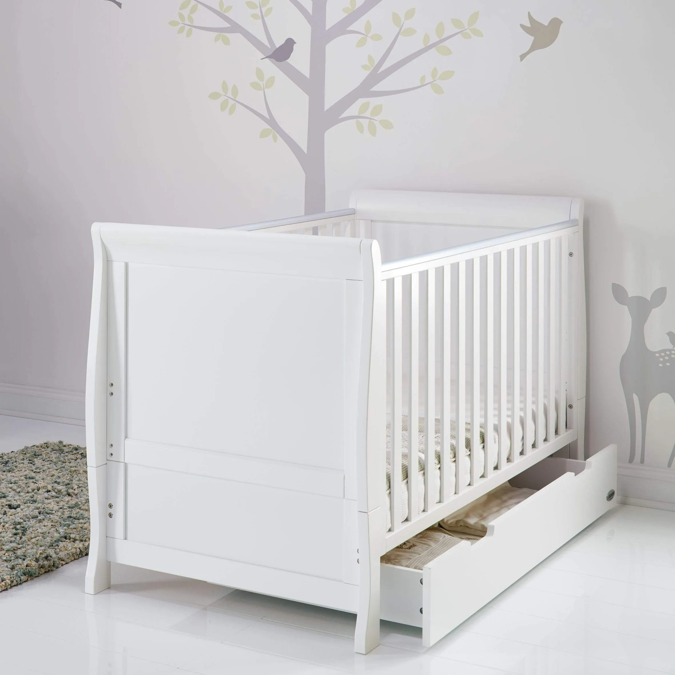 Obaby Stamford Classic 3 Piece Room Set - White