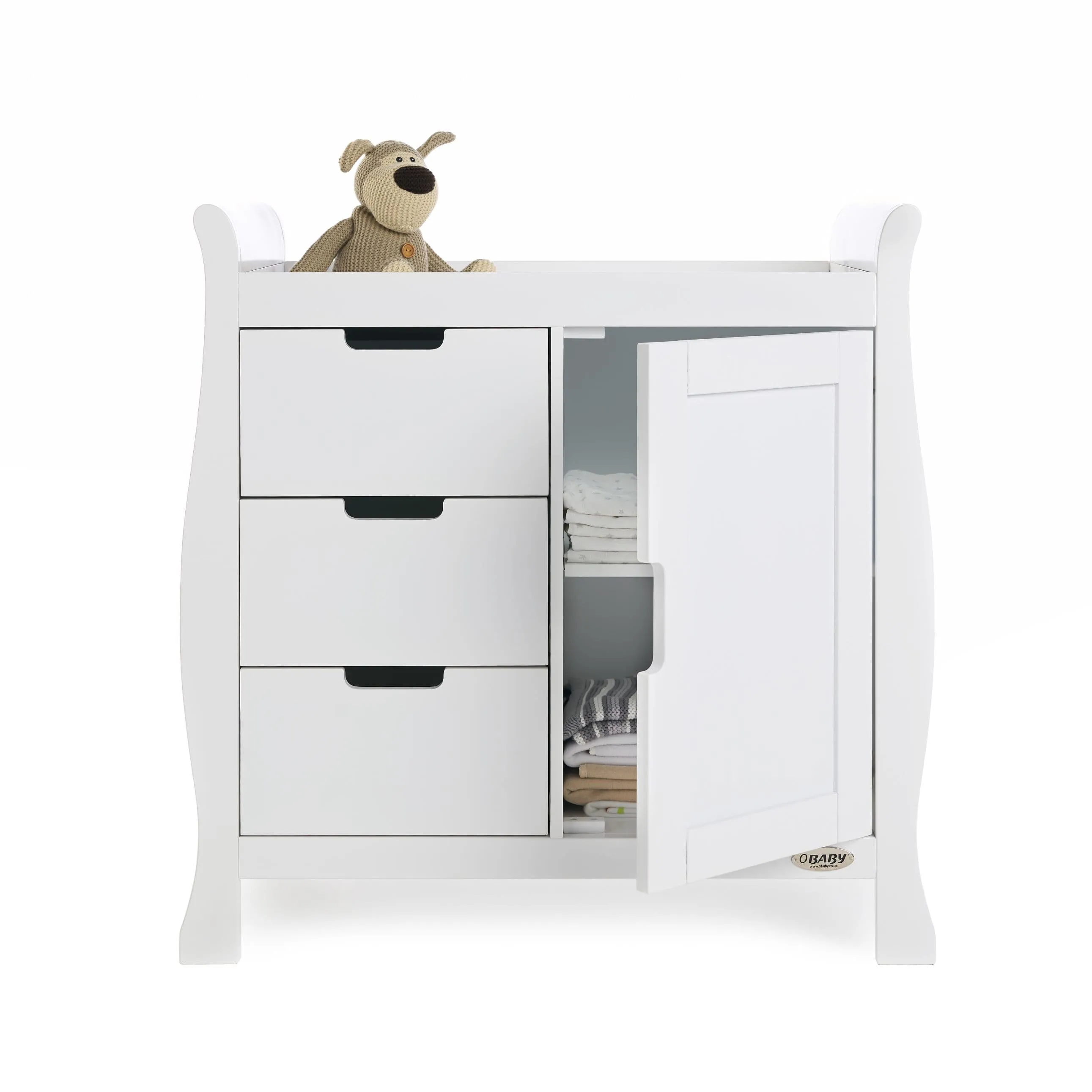 Obaby Stamford Classic 3 Piece Room Set - White