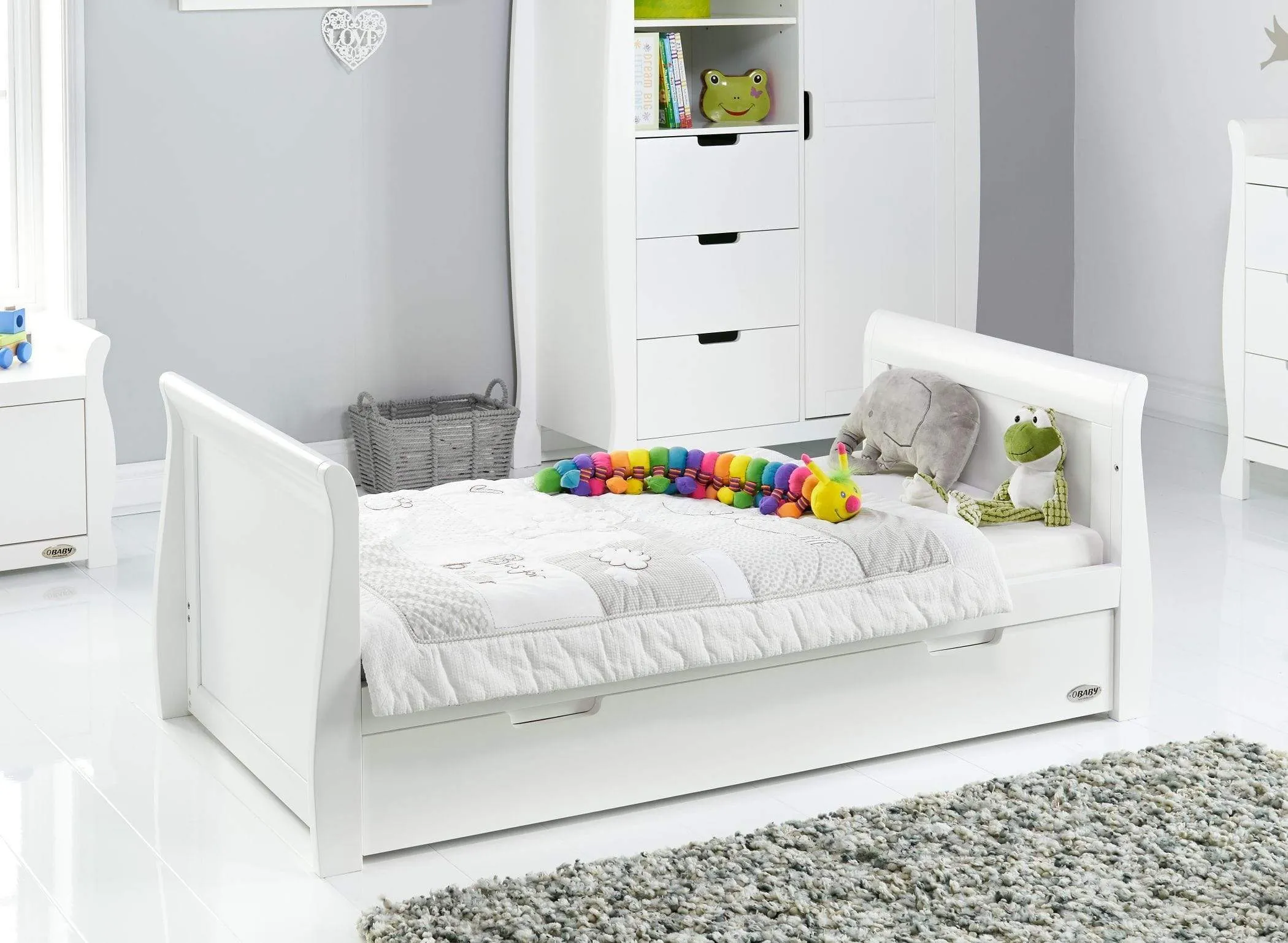Obaby Stamford Classic 3 Piece Room Set - White