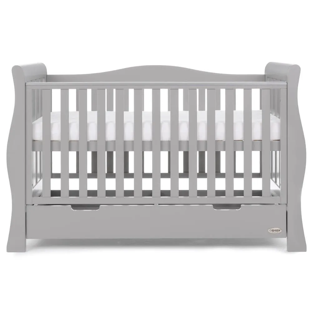Obaby Stamford Luxe 3 Piece Room Set - Warm Grey