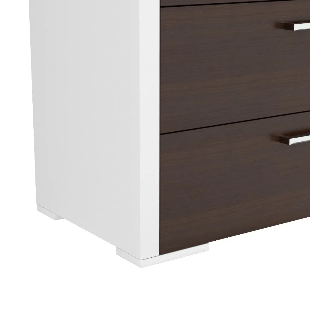 Office drawer 5 - Alpine - Walnut and White