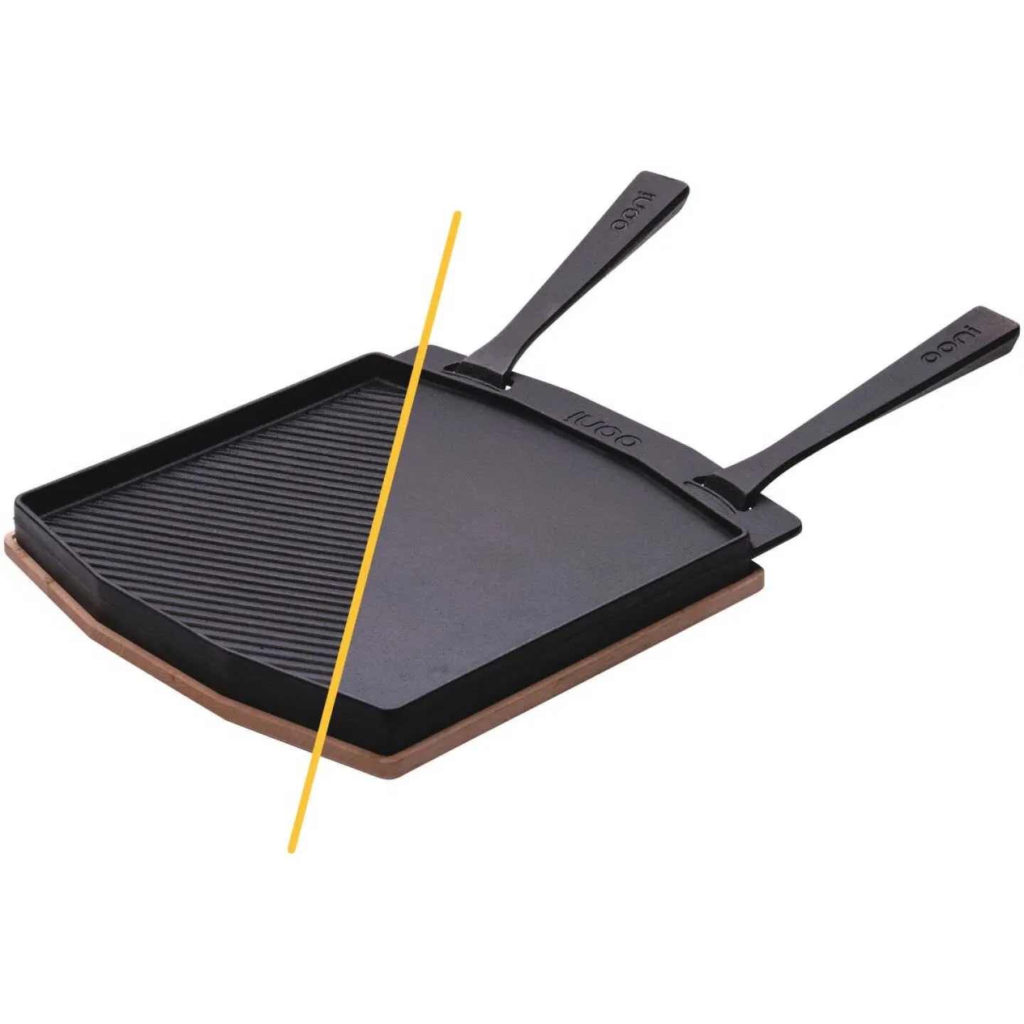 OONI CAST IRON DUALSIDED GRIZZLER PLATE