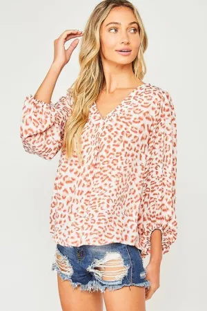 OUT OF THE WILD CHEETAH TOP