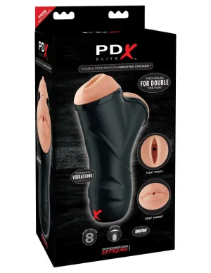 Pdx Elite Double Entry Vibrating Stroker