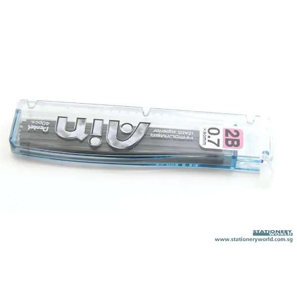 Pentel Ain Stein Pencil Lead 2B 0.7mm C257/C277