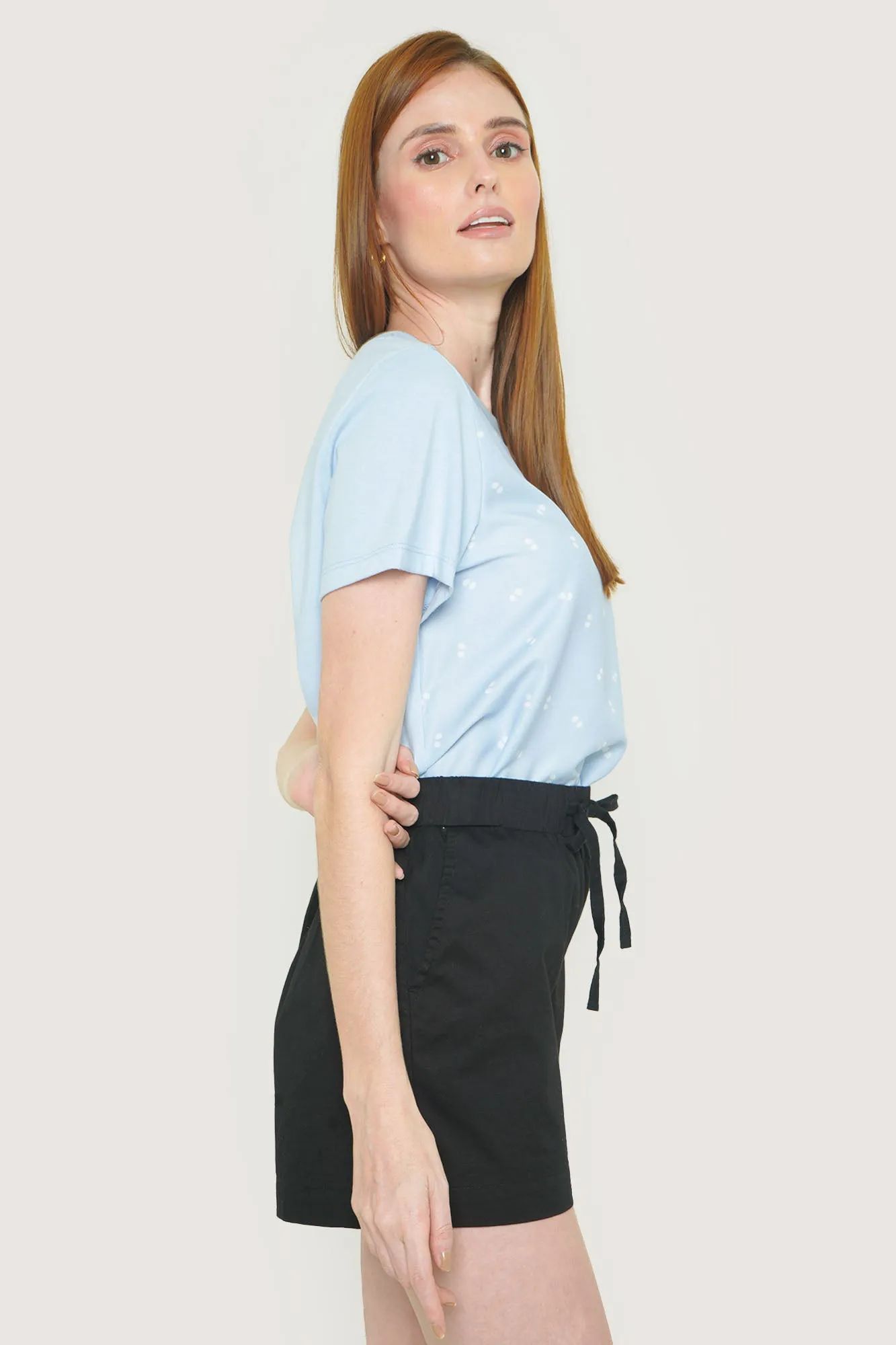 Polka Dot All Over Print Tee