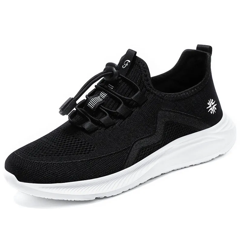 Quick-Drying and Soft Almond Toe Trainer Sneakers for Women