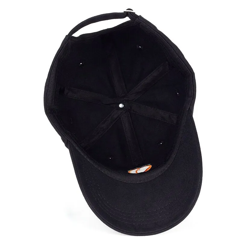 "PEACH" Casquette streetwear Noir - URB1™