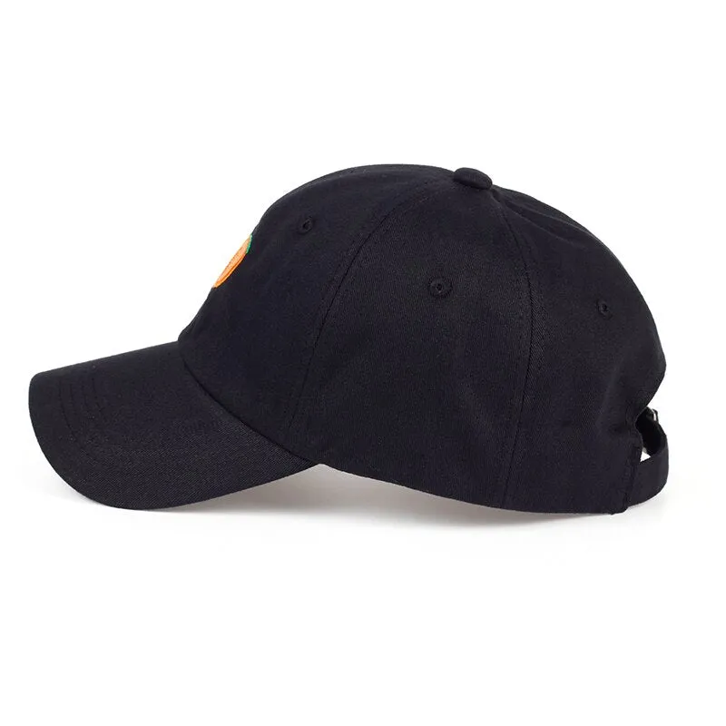 "PEACH" Casquette streetwear Noir - URB1™