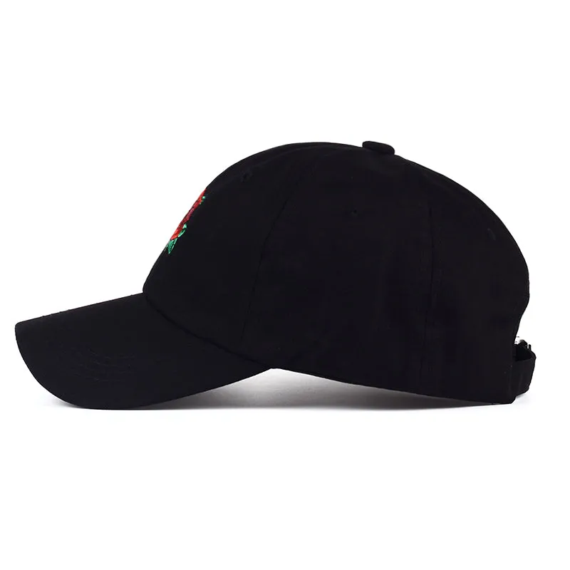 "ROSES" Casquette streetwear Noir -URB1™