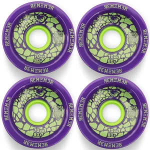Remember Collective Slammas Wheels 70mm 80a – Purple