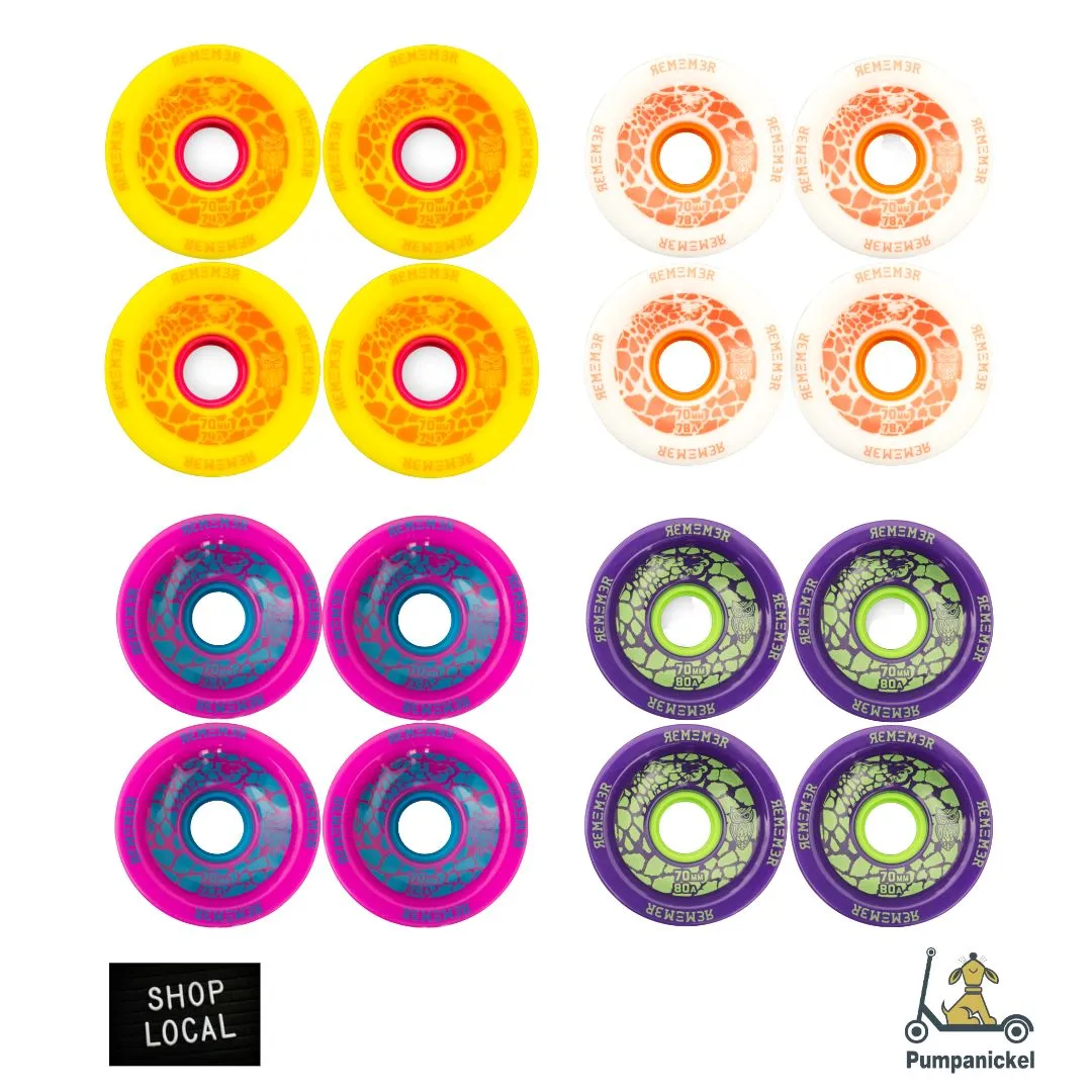 Remember Collective Slammas Wheels 70mm 80a – Purple