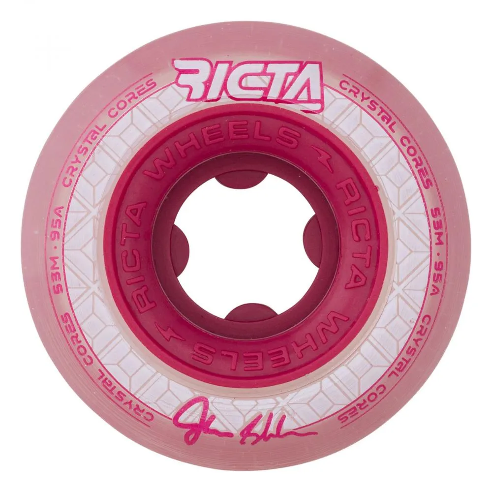 Ricta Wheels Crystal Cores 95a Red 53mm
