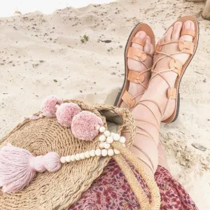 Ring Toe Gladiator Sandals