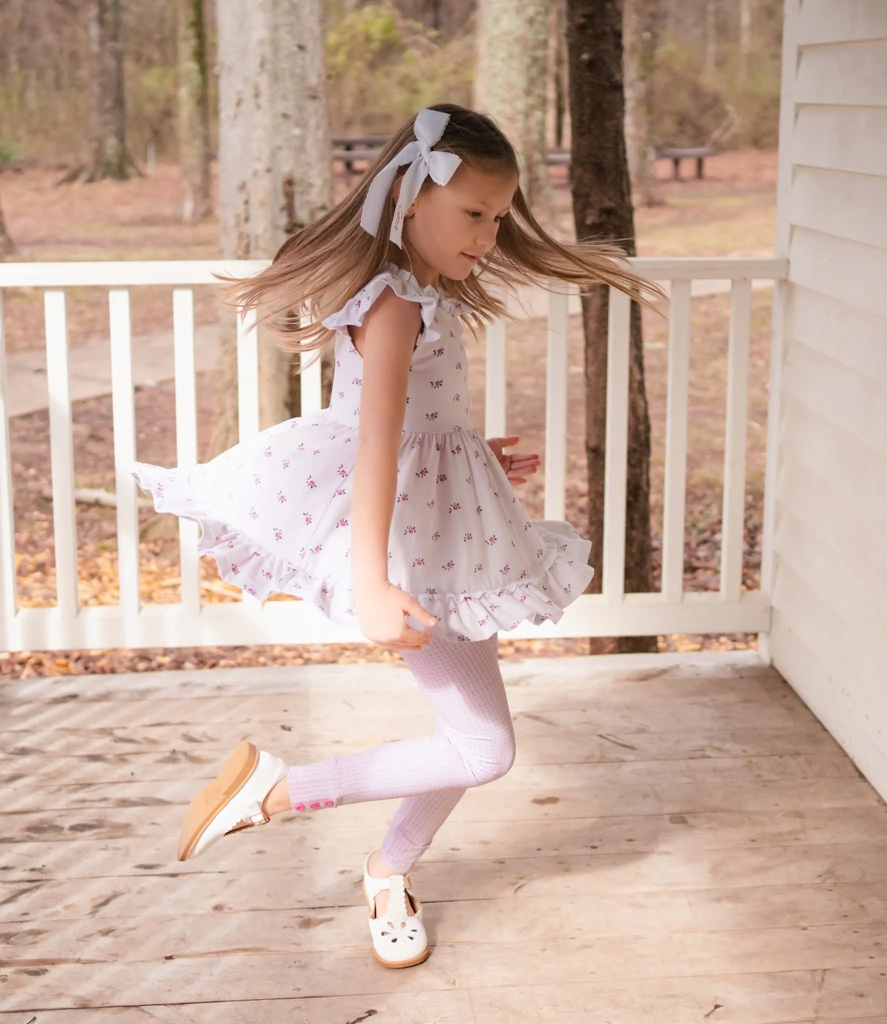 Rose Bud Adele Set (shorties,leggings or both) Preorder