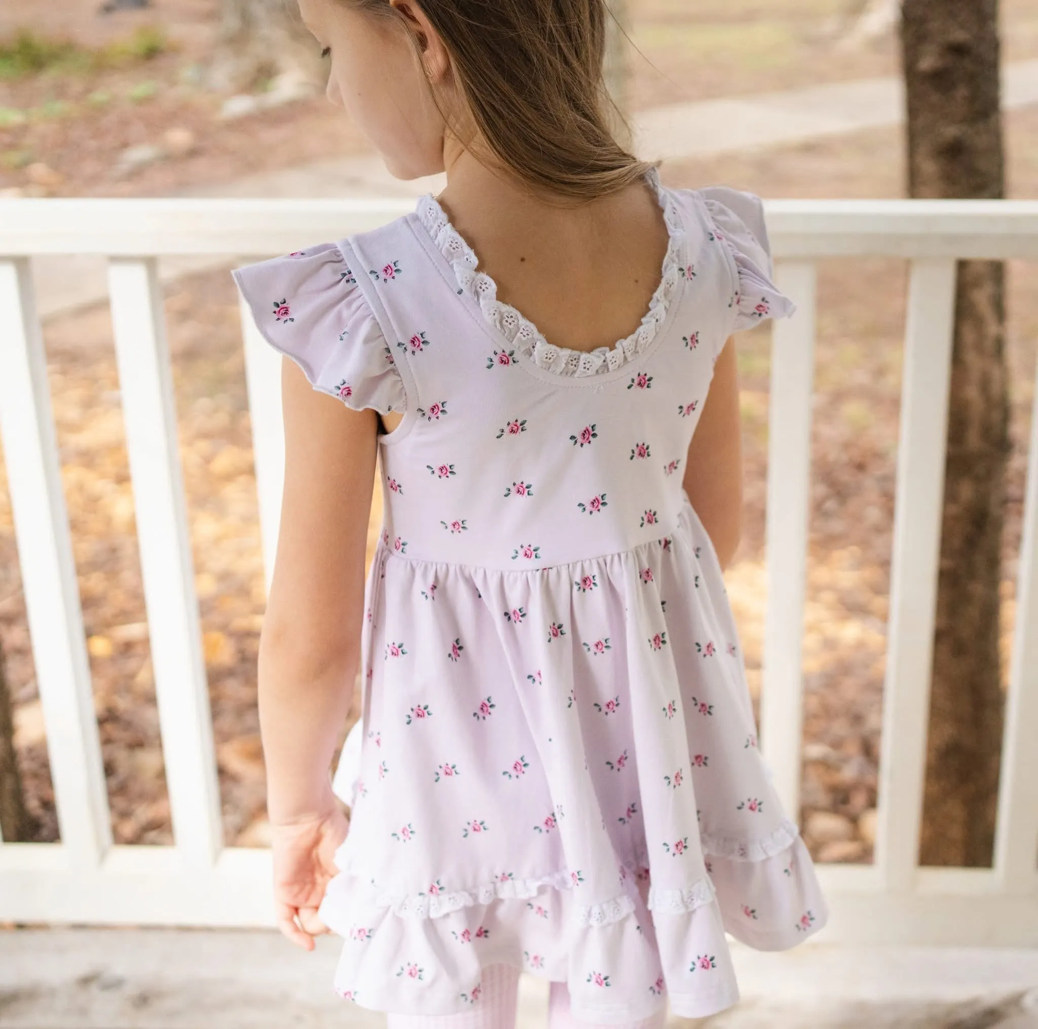 Rose Bud Adele Set (shorties,leggings or both) Preorder