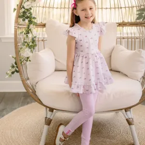 Rose Bud Adele Set (shorties,leggings or both) Preorder
