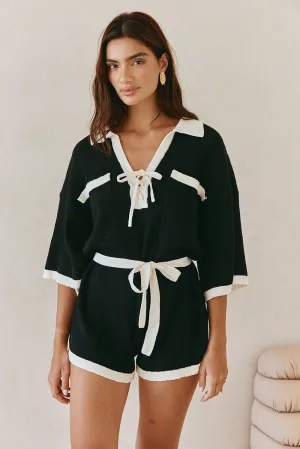 Sammi Playsuit - Black