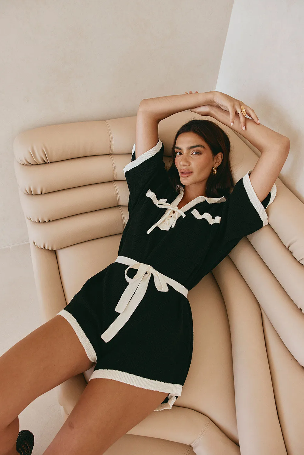 Sammi Playsuit - Black