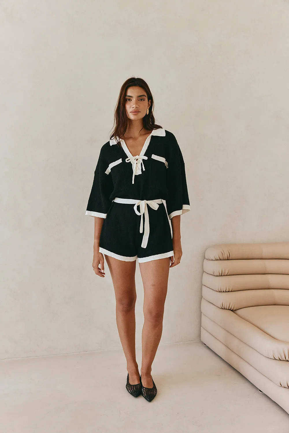 Sammi Playsuit - Black