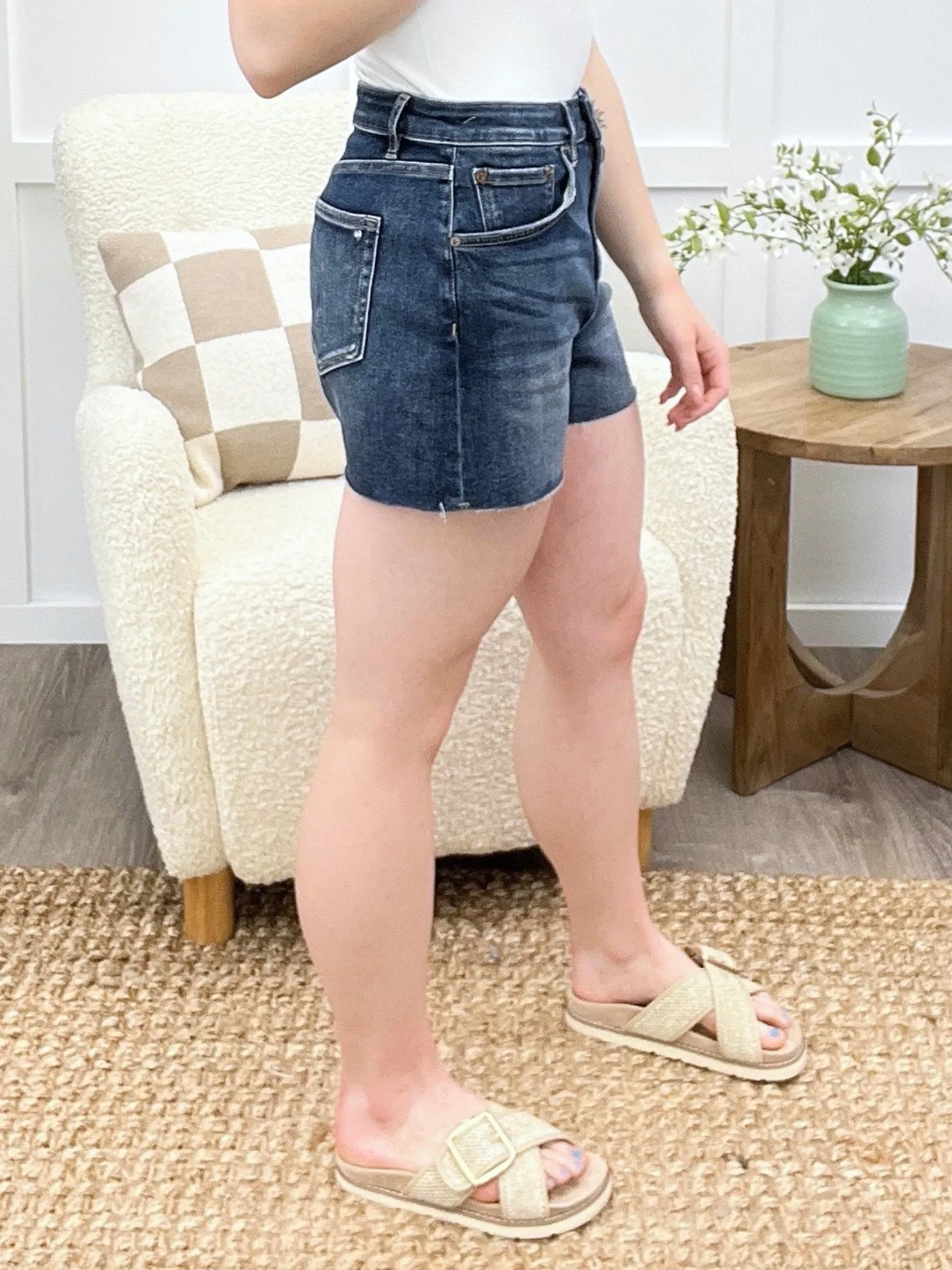 Sandra Super High Rise Shorts