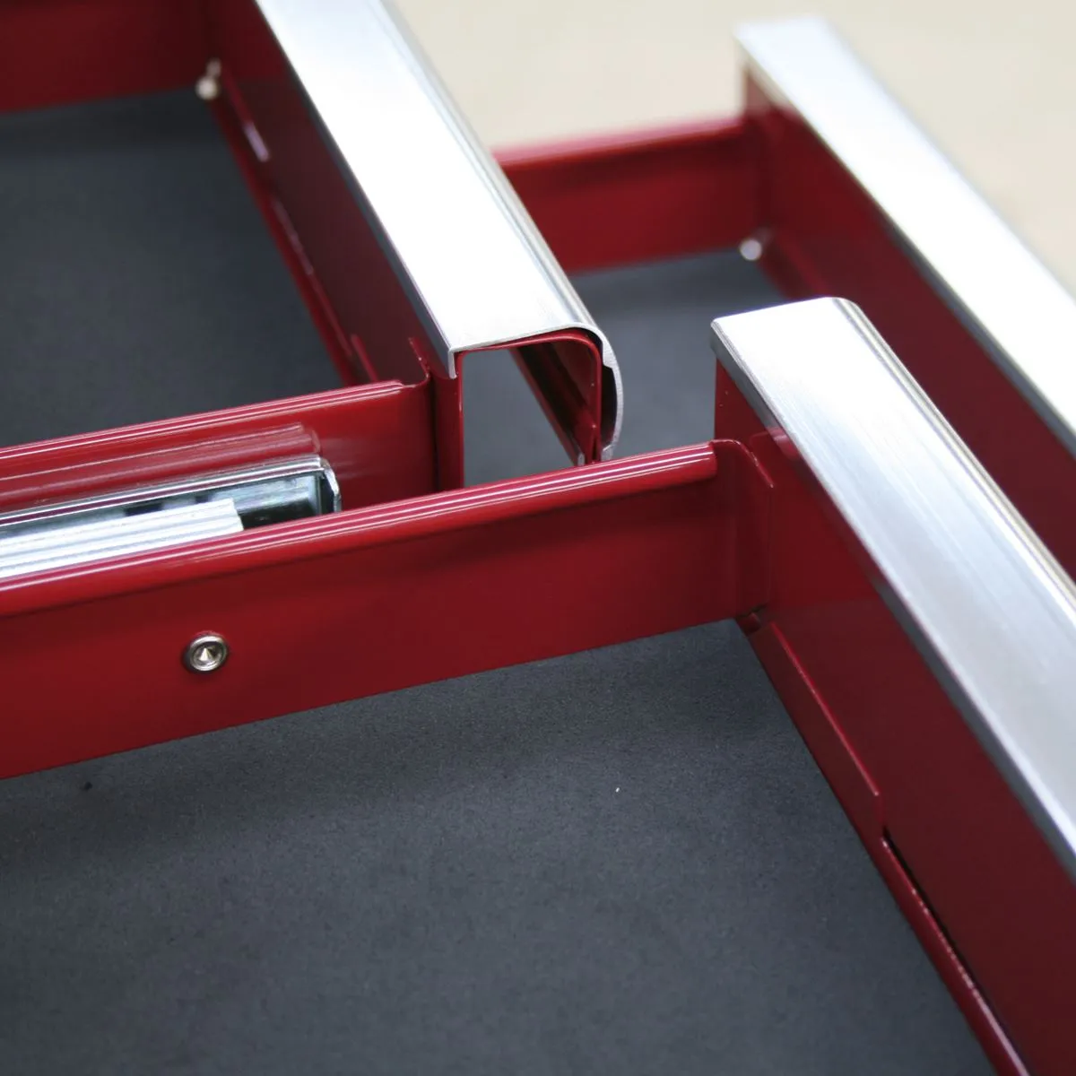 Sealey Superline Pro Topchest 10 Drawer with Ball-Bearing Slides - Red