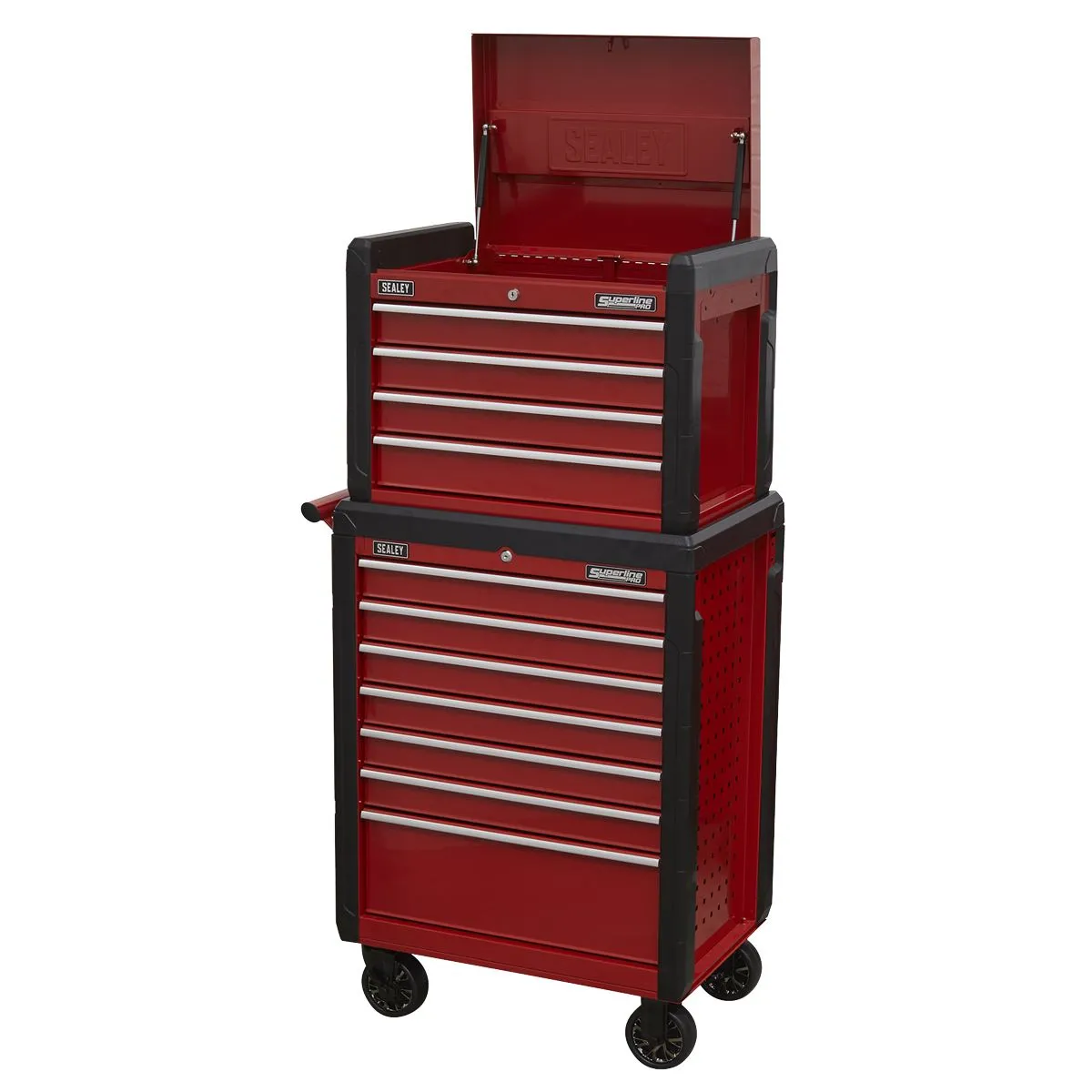 Sealey Superline Pro Topchest 4 Drawer & Rollcab 7 Drawer Combination