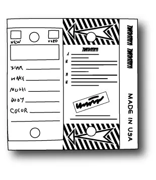 Self Laminating Key Tags