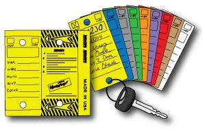 Self Laminating Key Tags