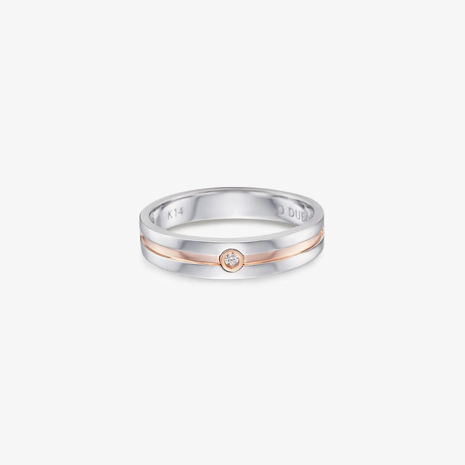 Sensuelle Mariage Gold Ring JDMRWPS434C