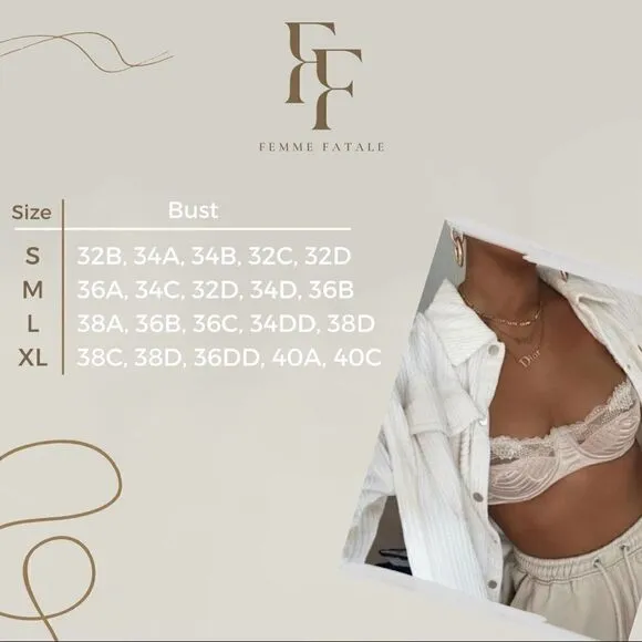 Sexy Plaid Lace Lingerie Set