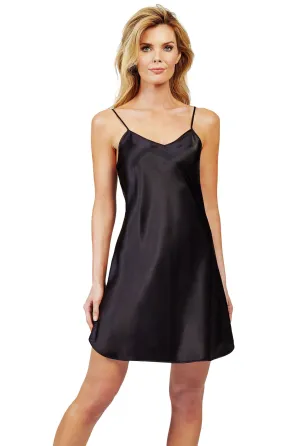 Shadowline Satin Essentials Chemise Slip Nightgown
