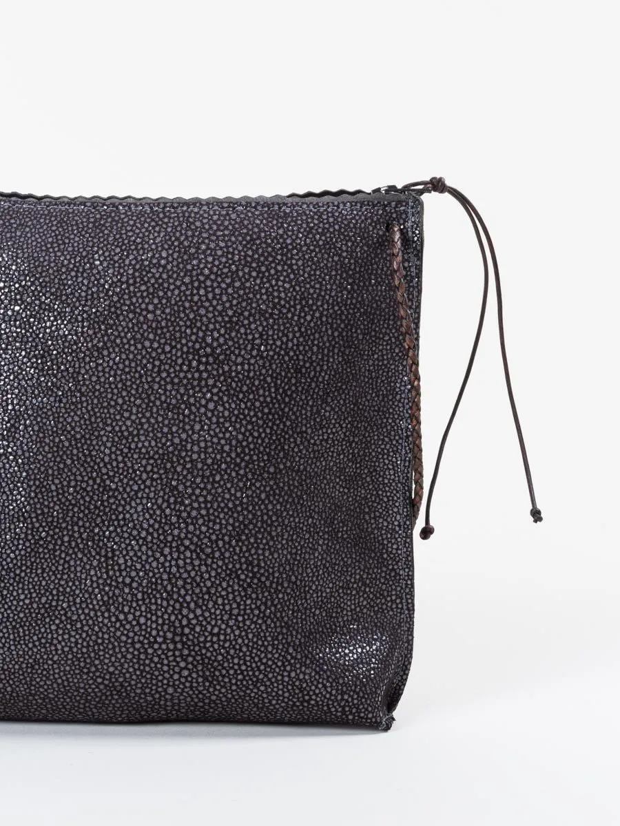 shagreen strappy pouchy