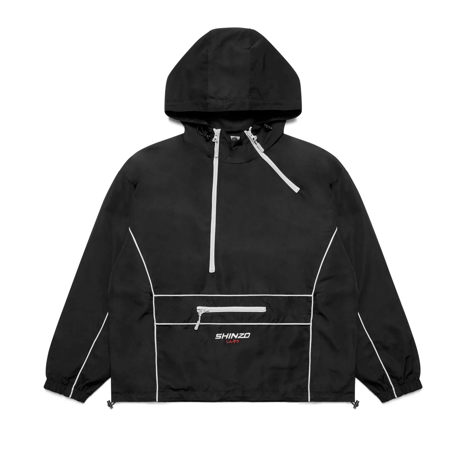 Shinzo Muryō 1.5L Waterproof Technical Piping Jacket Black