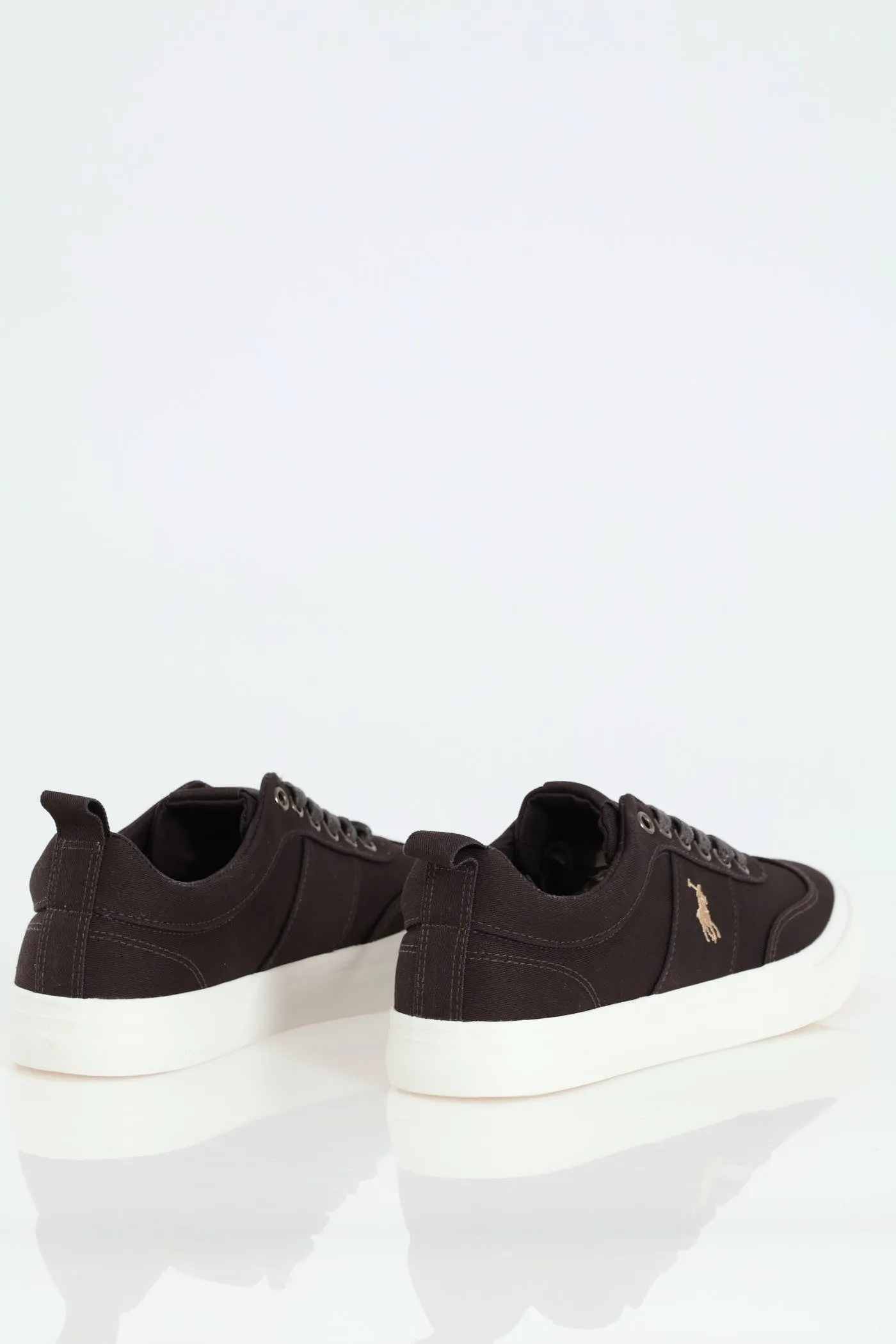 Side Flash Canvas T-Toe Sneaker - Charcoal