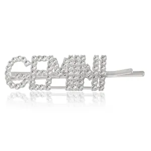 Silver Gemini Hairclip