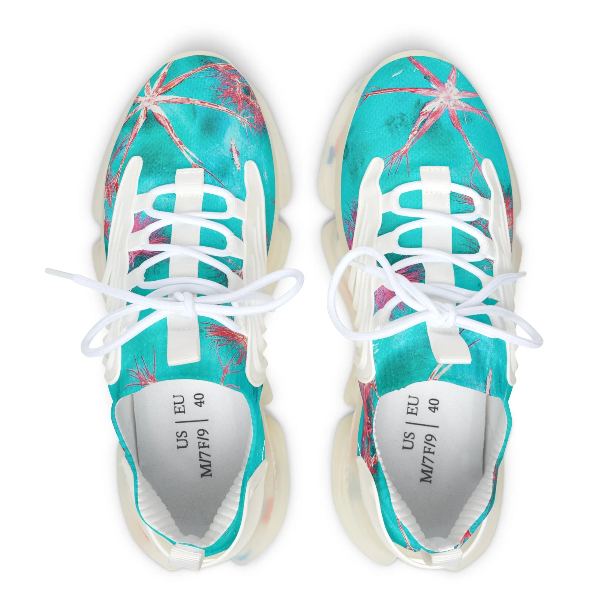 Sky Garden Slip-On Sneakers – Step Into a Watercolor Dream