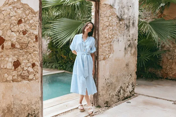 Sojourn Stripe Dress - eb&ive