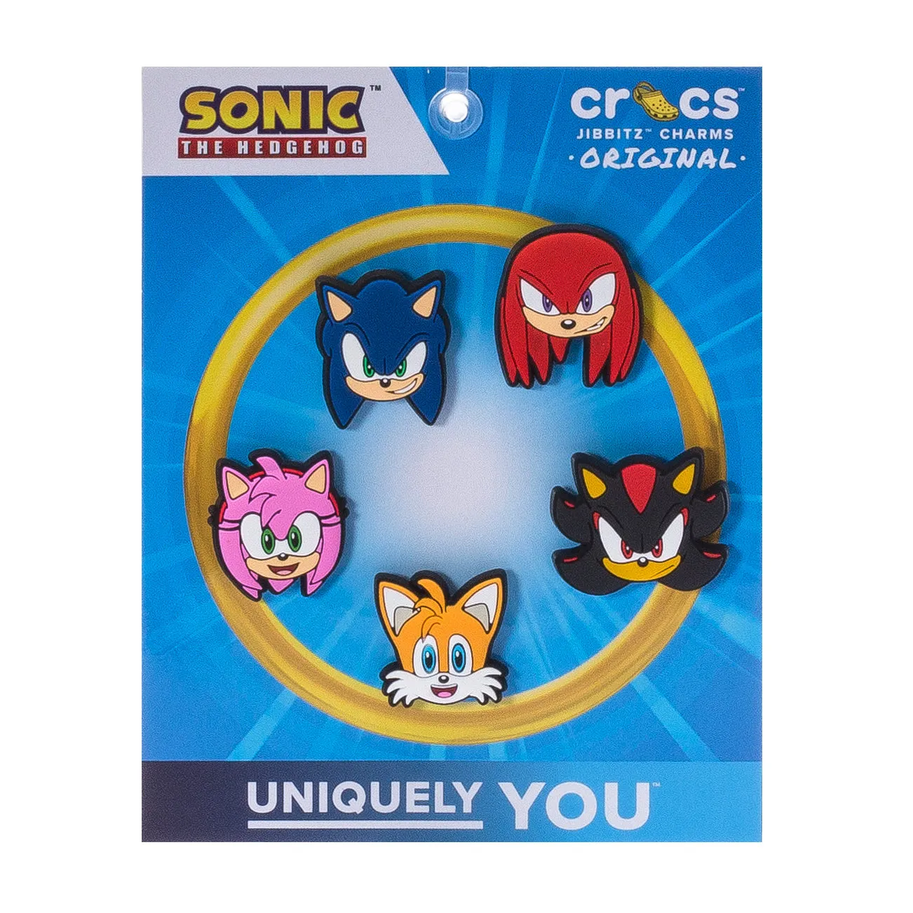Sonic The Hedgehog 5 Pack Jibbitz