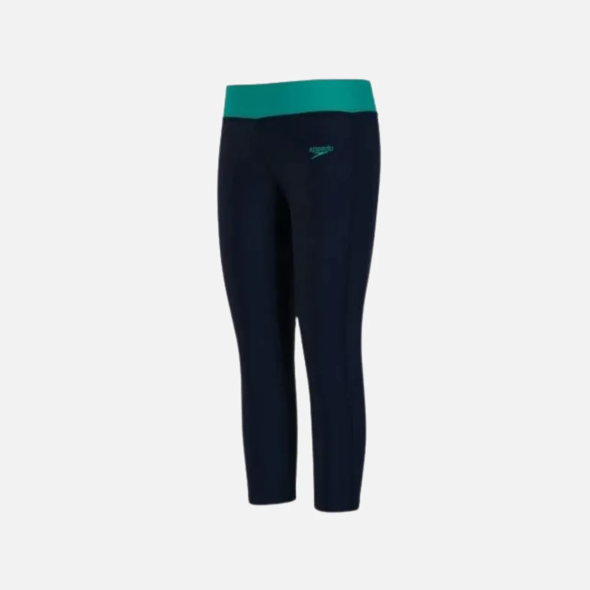 Speedo Active Contrast Kids Girl Capri - Navy/Jade