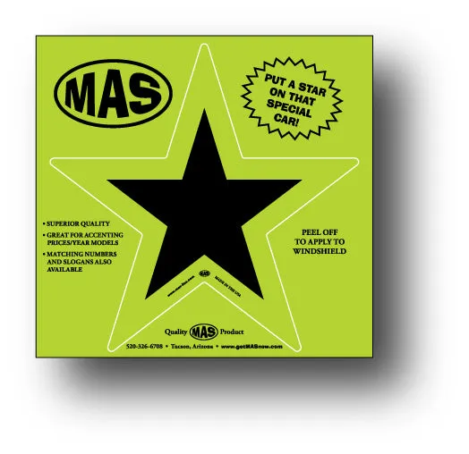 Star Vinyl Decals