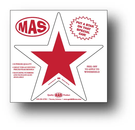 Star Vinyl Decals